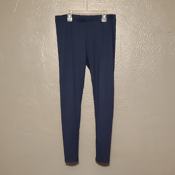 32° Cozy Heat Navy Blue Leggings Womens Large NWOT - Picture 1 of 12